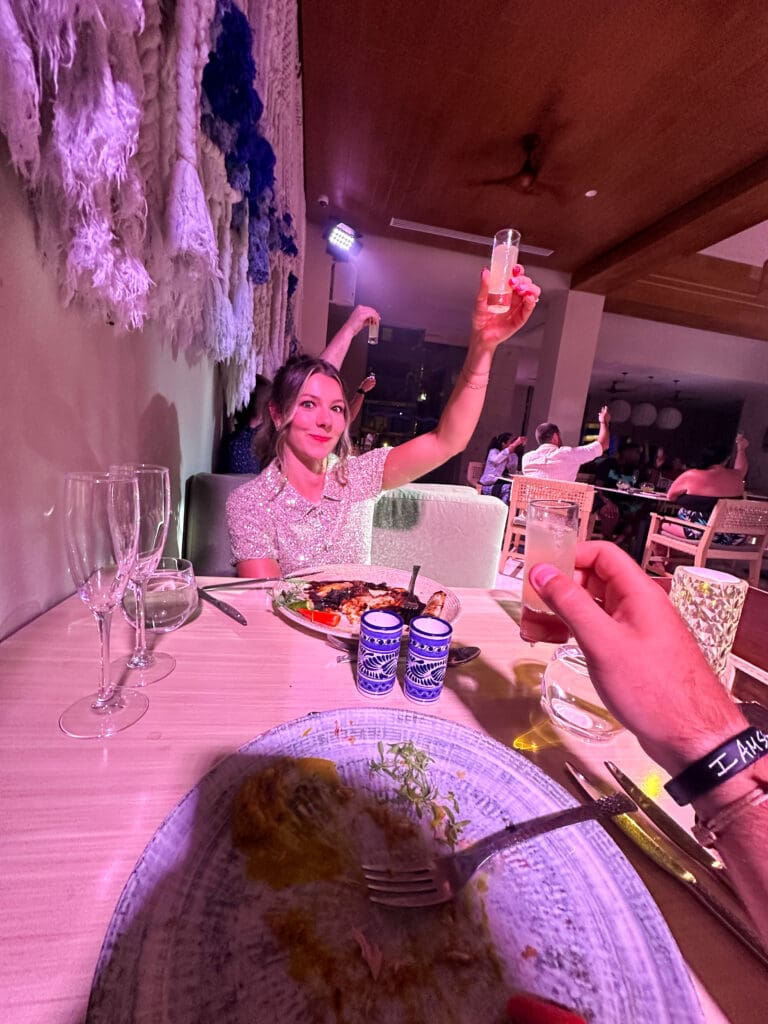 Taking shots at Tahani Restaurant, exclusive for Serenity Club members