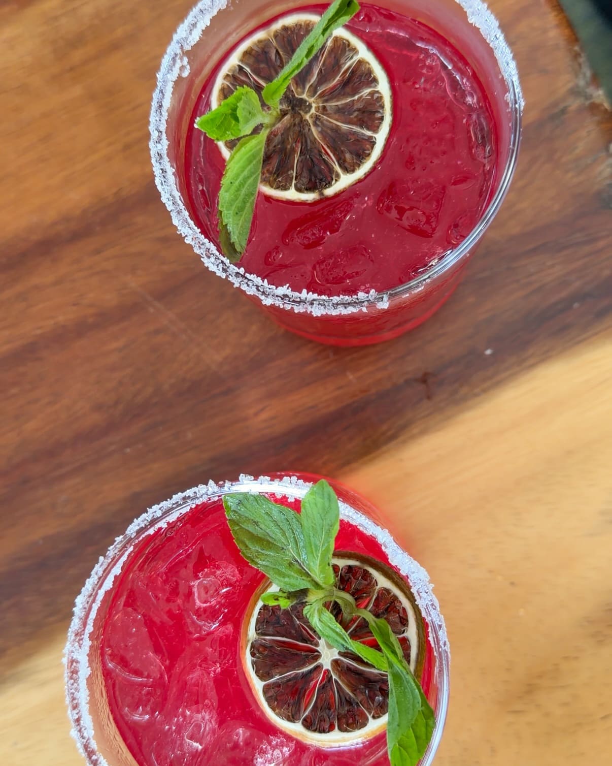 Strawberry margarita from the Serenity Club at Haven Riviera Cancun