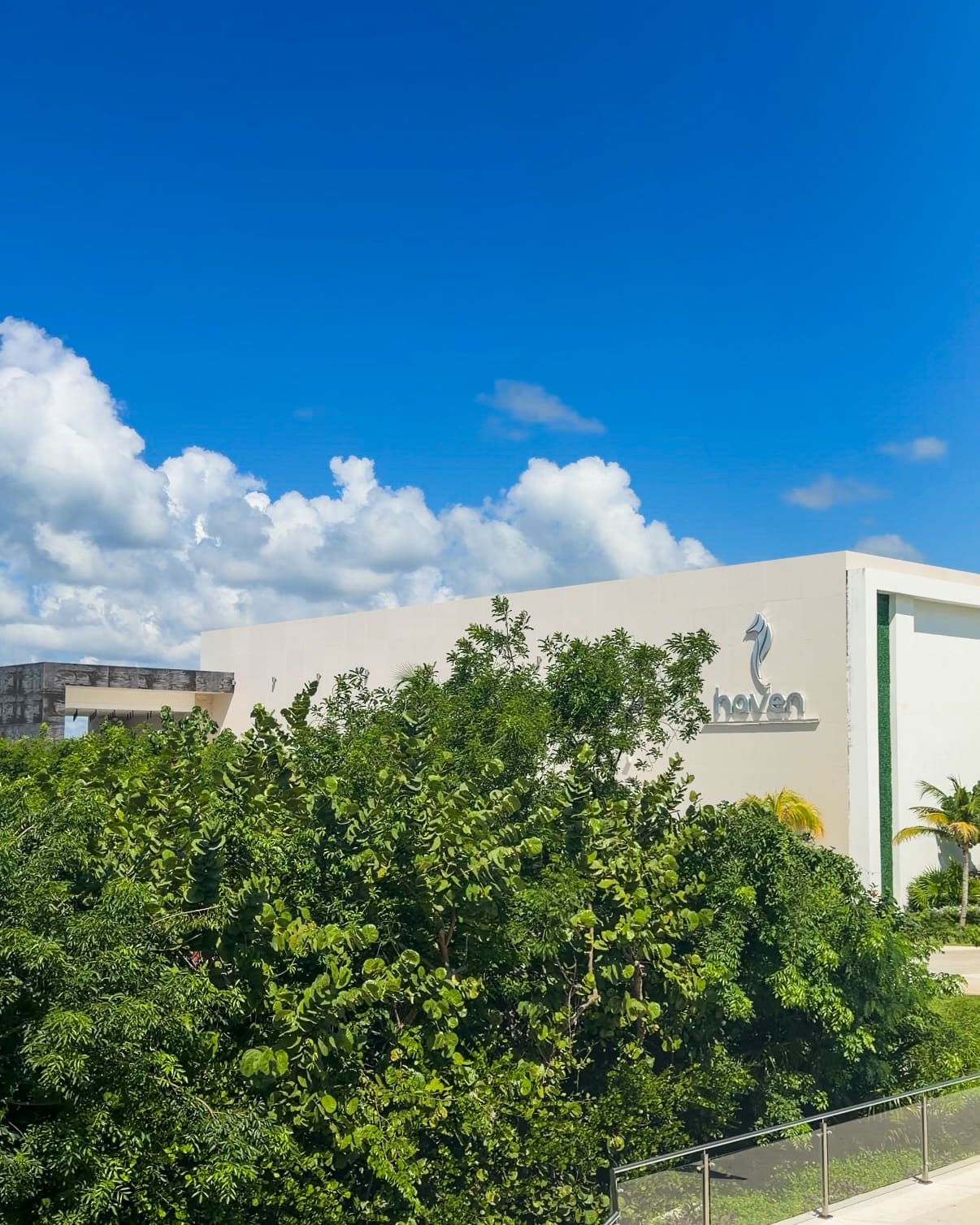 Haven Riviera Cancun resort entrance sign