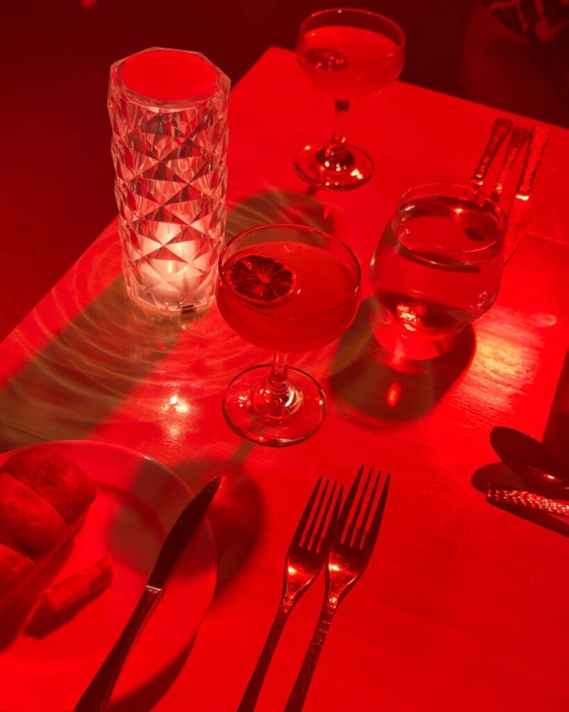 Drinks from Tahani dinner and show experience at Haven Riviera Cancun